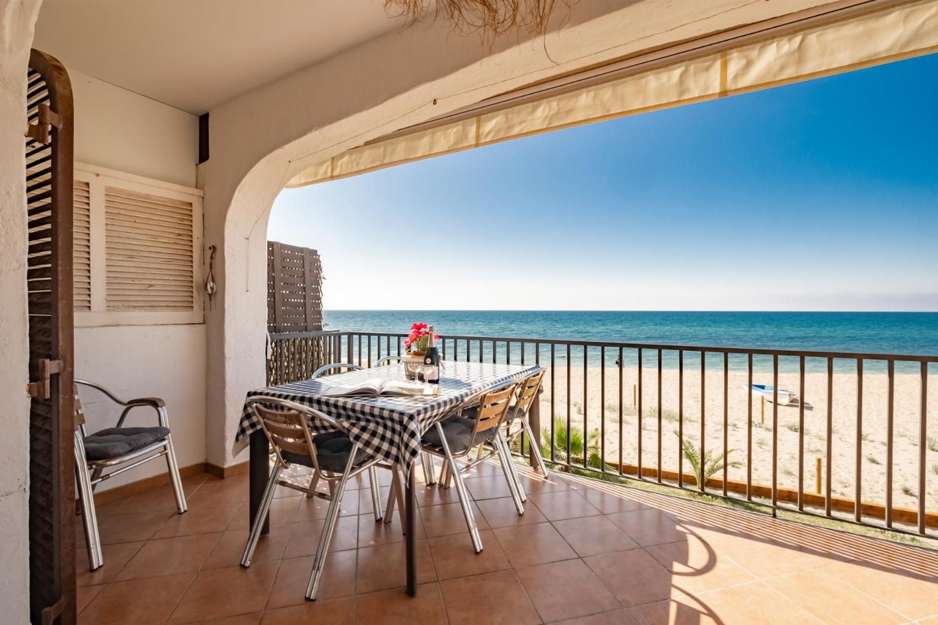 Paraiso Frente Al Mar Apto Duplex Coma-ruga Exteriör bild